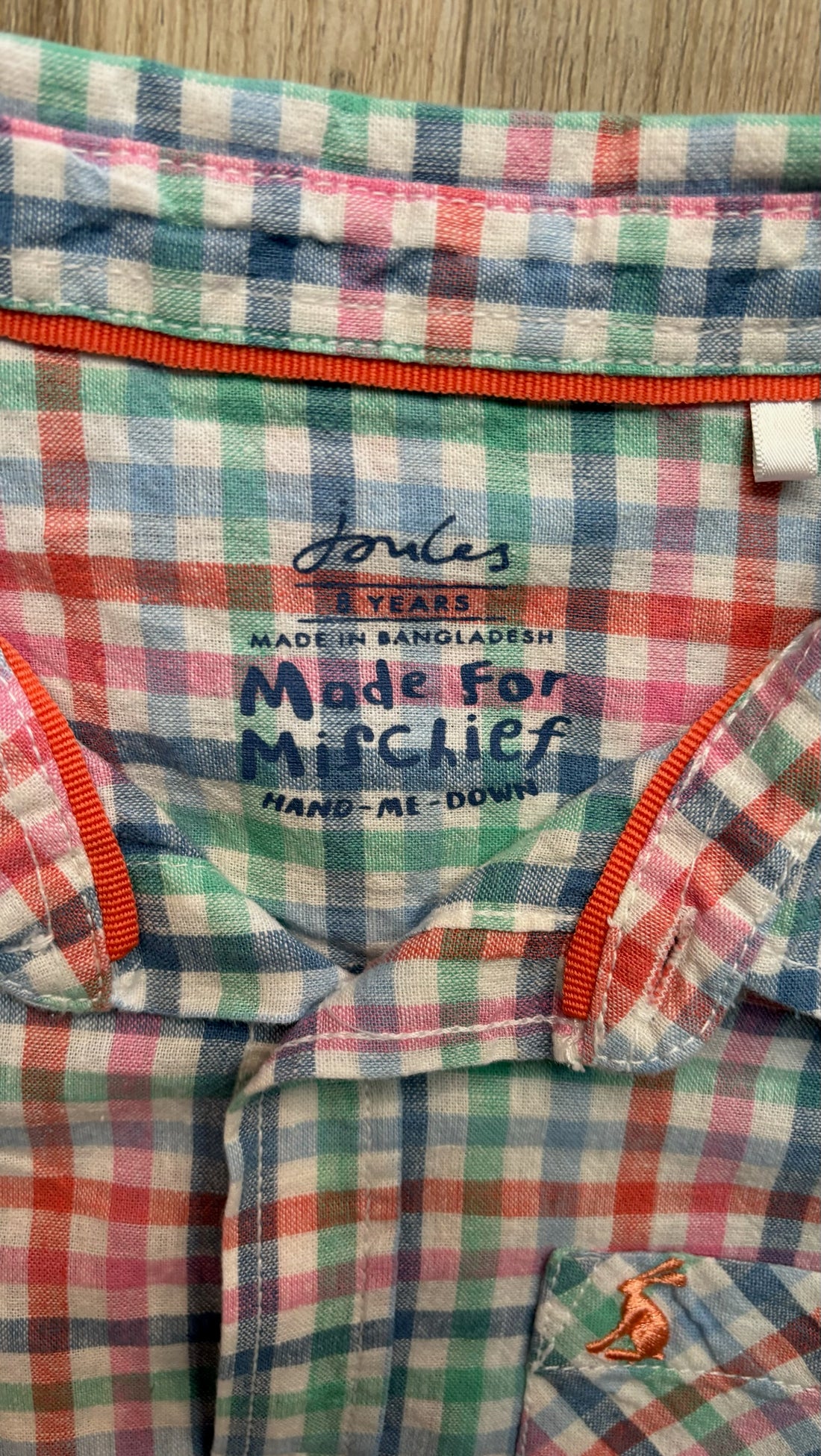 Joules Plaid Button Down