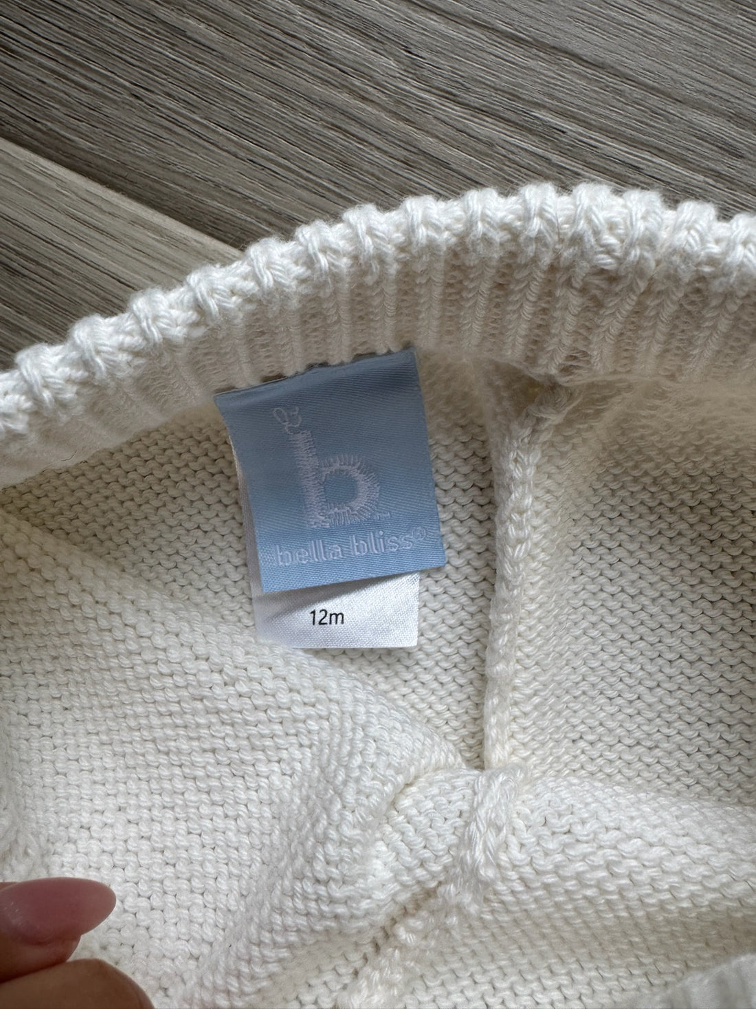 Bella Bliss Cream Knit Pumpkin Pants