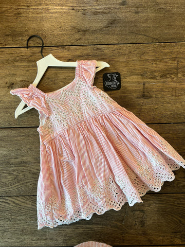Gap Pink Stripe Dress