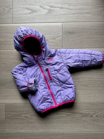 North Face Purple Reversible Coat