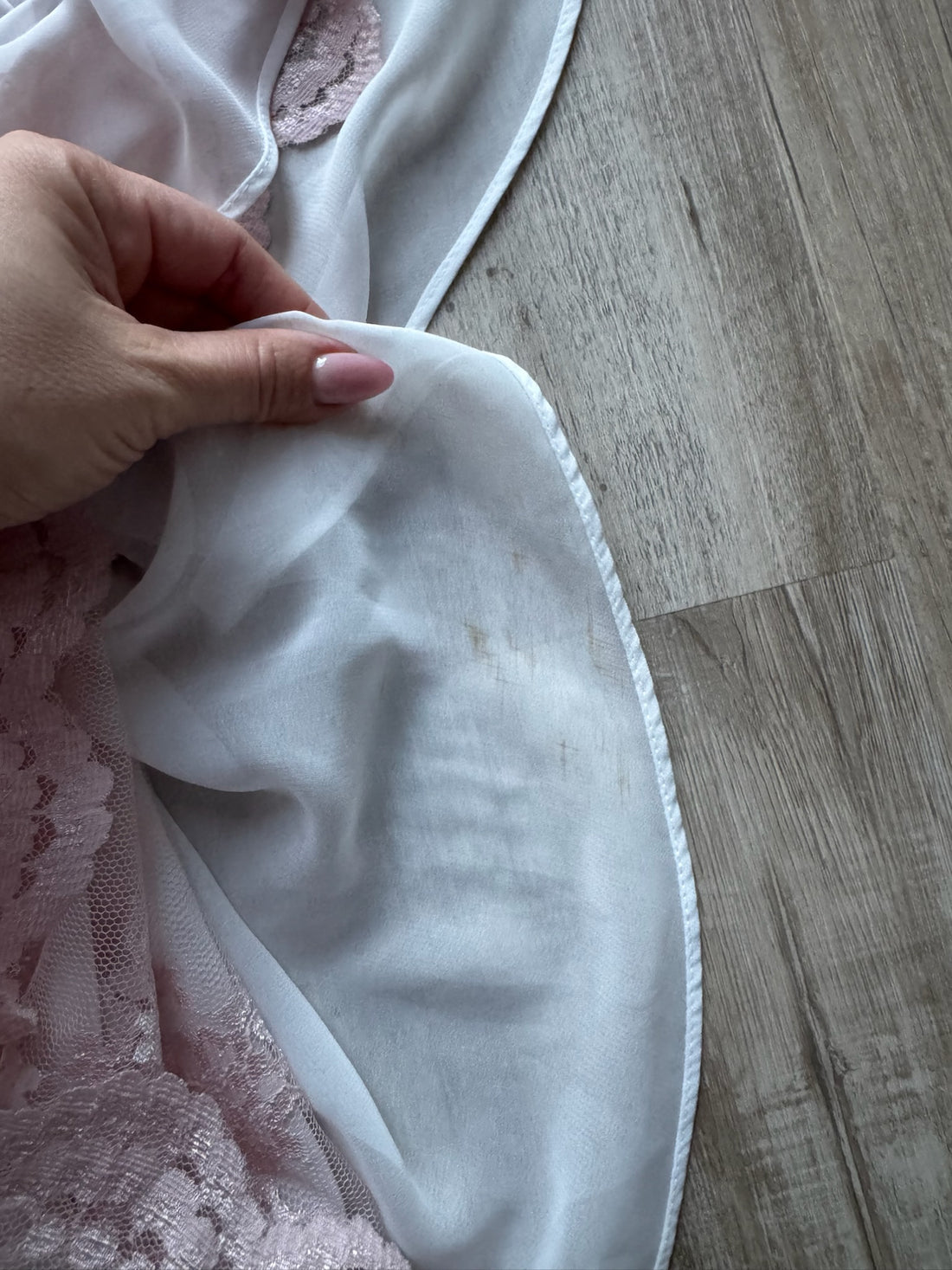 Pleiades Floral Chiffon Dress AS IS