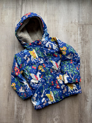 Boden Blue Unicorn Coat