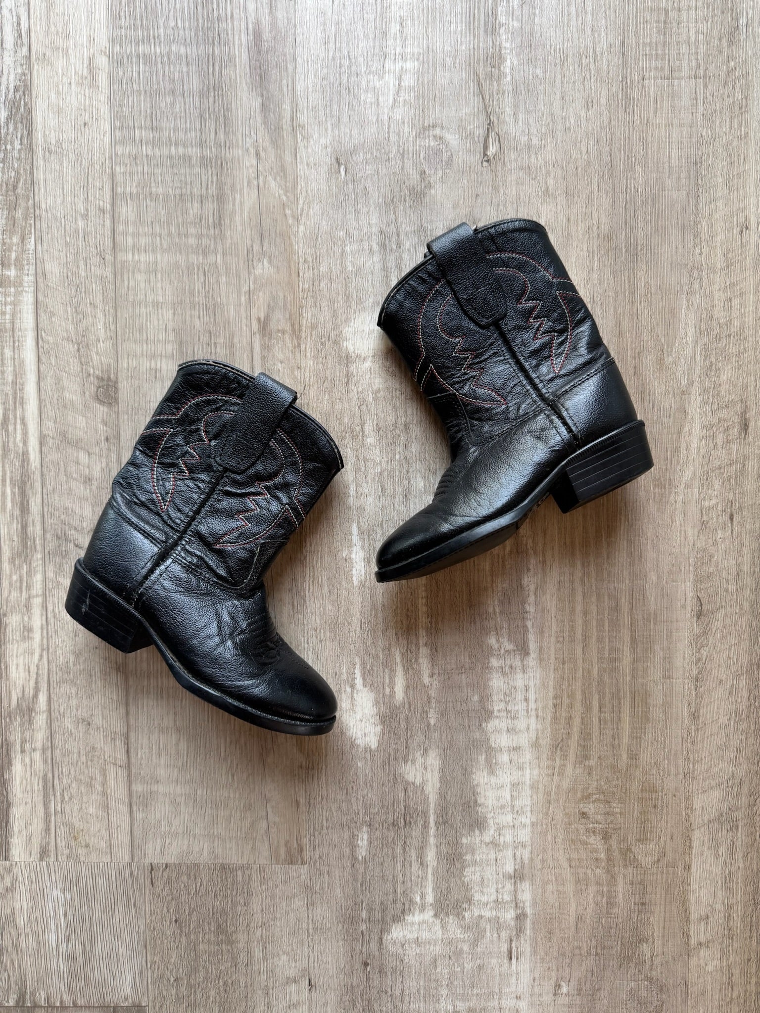 Old West Black Boots