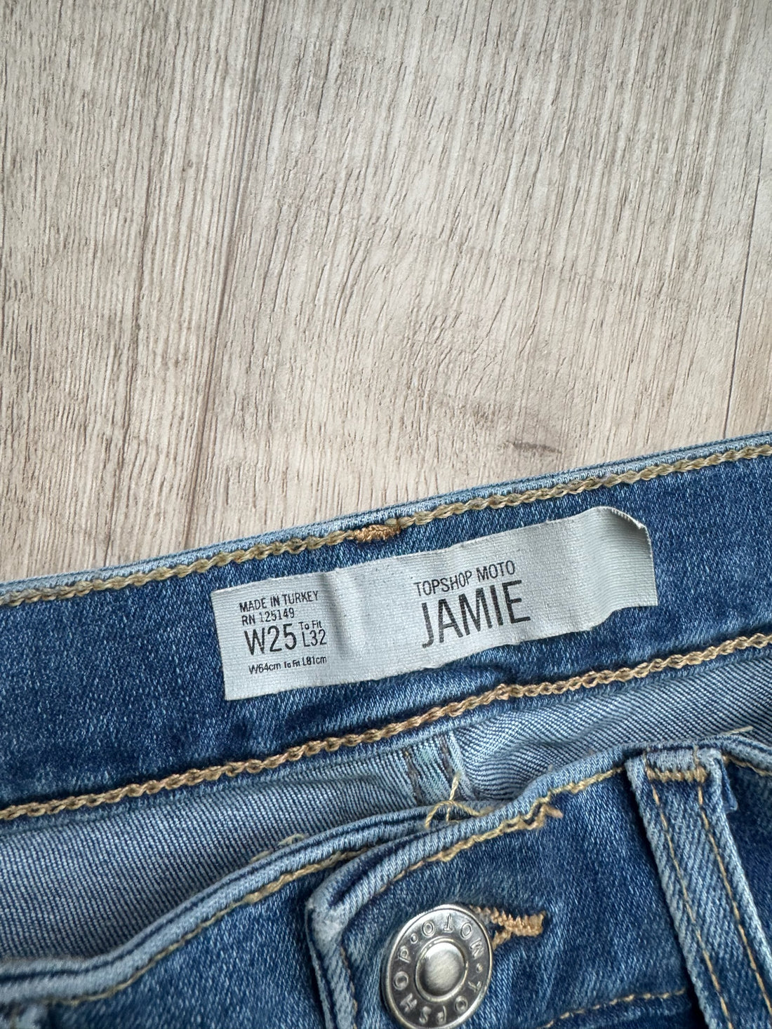Topshop Jamie Jeans