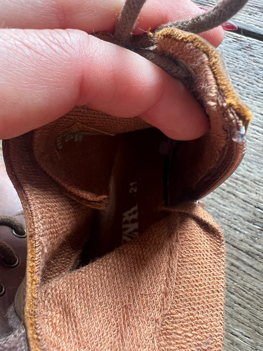 Zara Brown Boots