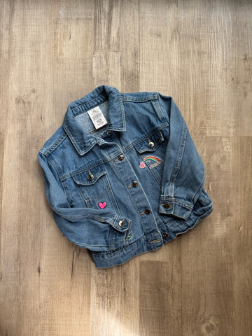 Disney Rainbow Jean Jacket