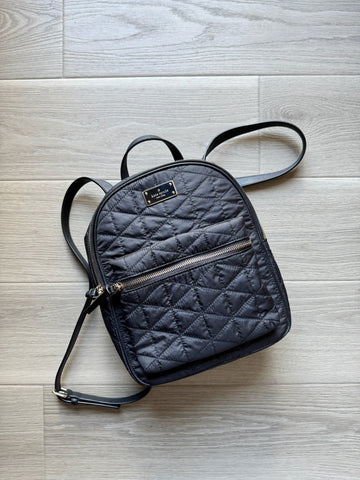 Kate Spade Black Backpack