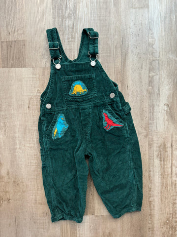 Oshkosh Vintage Overalls with Dino Appliqué