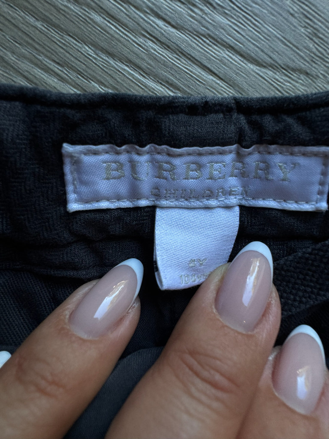 Burberry Navy Shorts