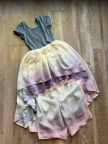 Pleiades Blue Velvet Dress - NEW