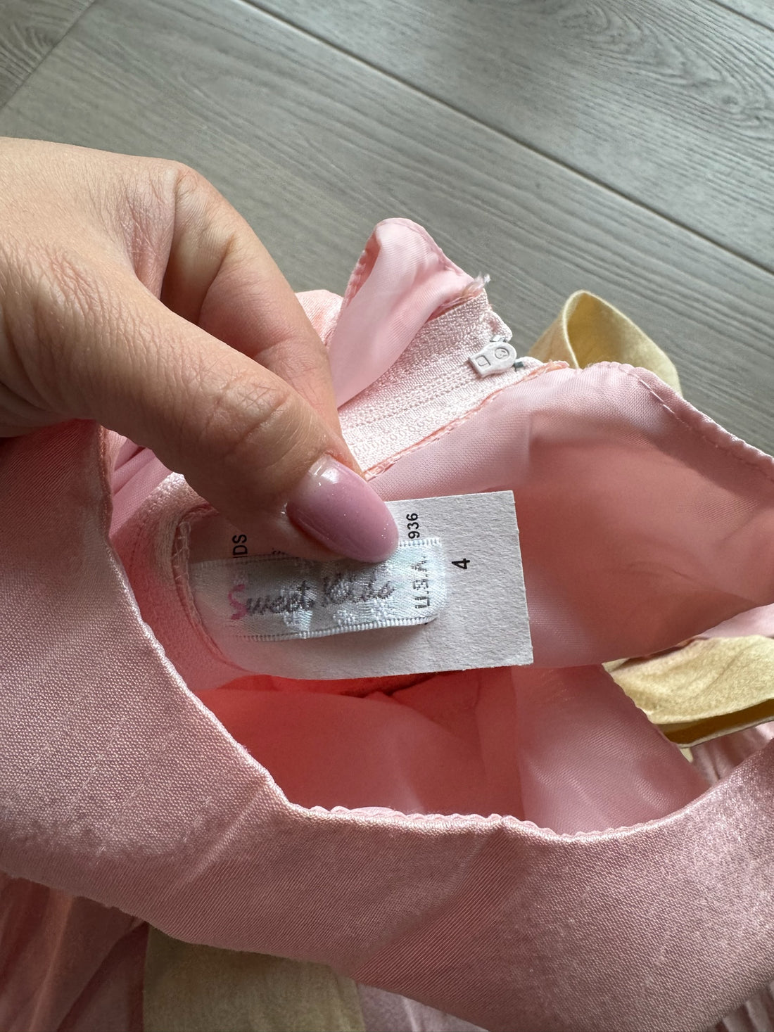 Sweet Kids Vintage Pink Dress