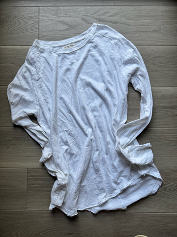 Free People White Shirt