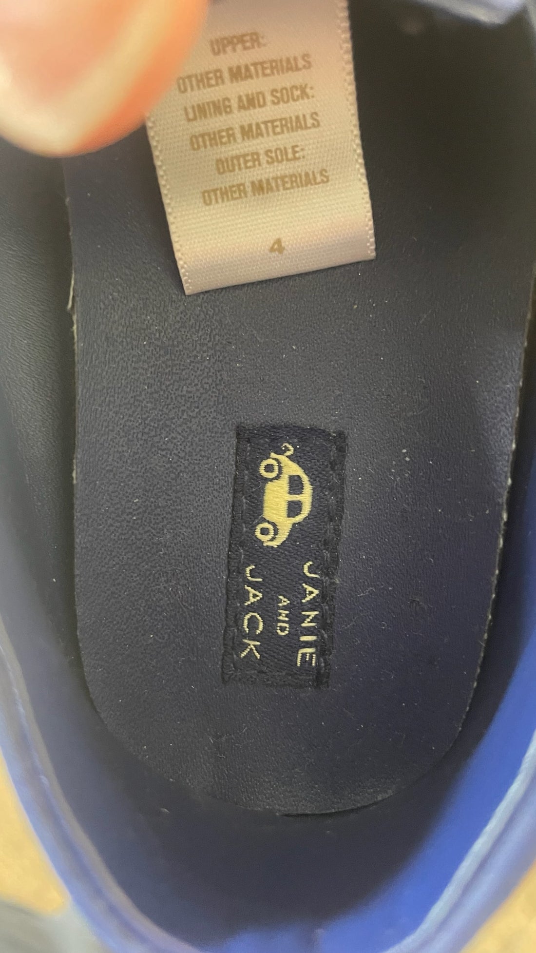 Janie & Jack Blue Loafers