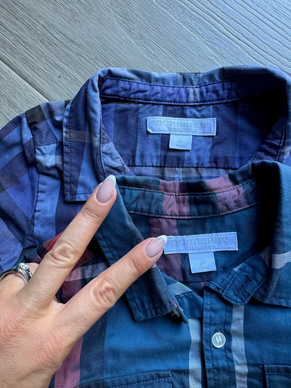 Burberry Plaid Button Down