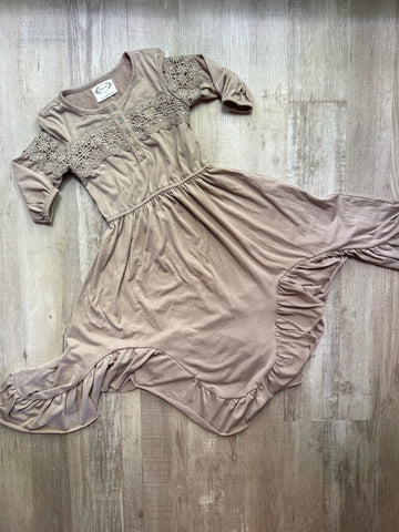 Joyfolie Tan Dress