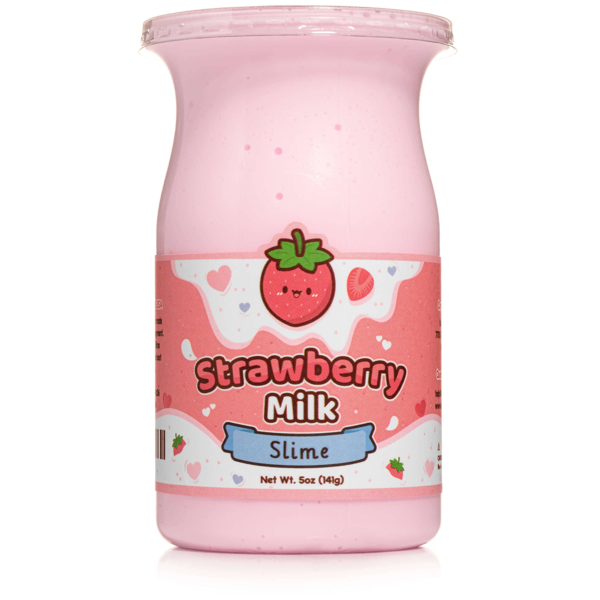 Strawberry Milk Glossy Slime