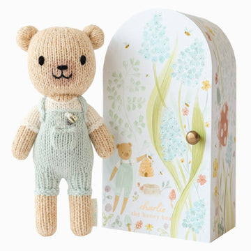 Tiny Charlie the honey bear, gives 10 meals