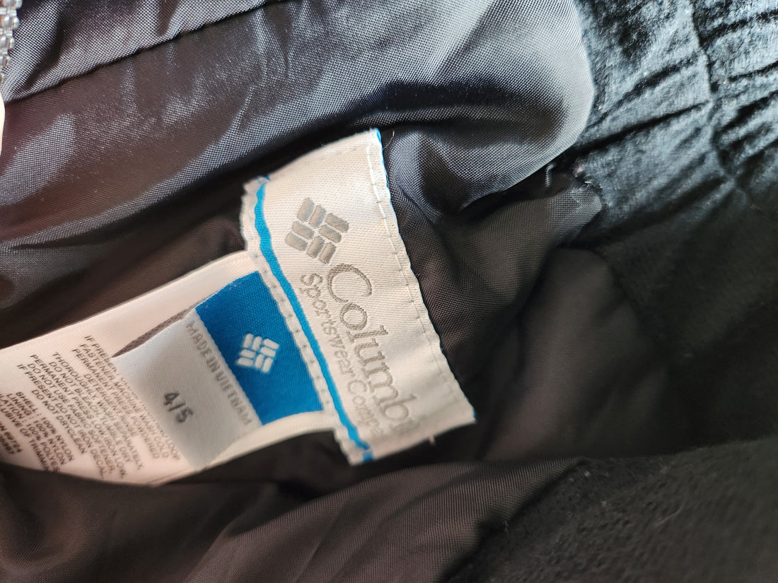 Columbia Black Snow Suit