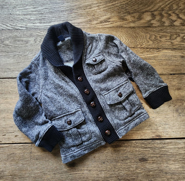 Gap Grey Sweater Jacket