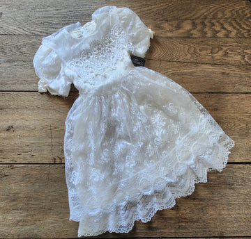 Jessica McClintock Vintage White Dress