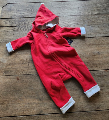 H&M Red Zip up Jumper