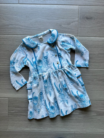 Kate Quinn Blue Floral Dress