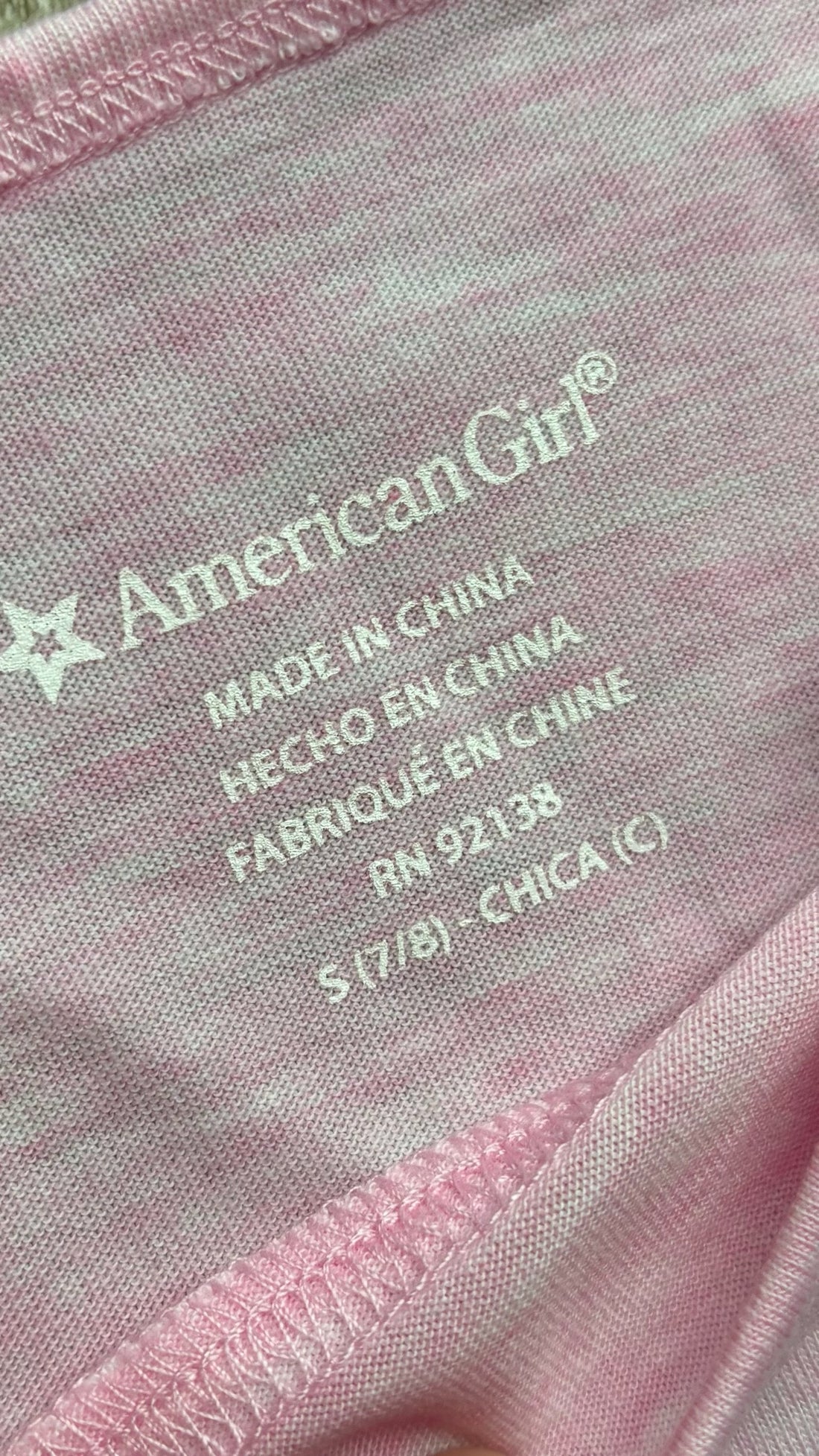 American Girl Pajamas - NEW