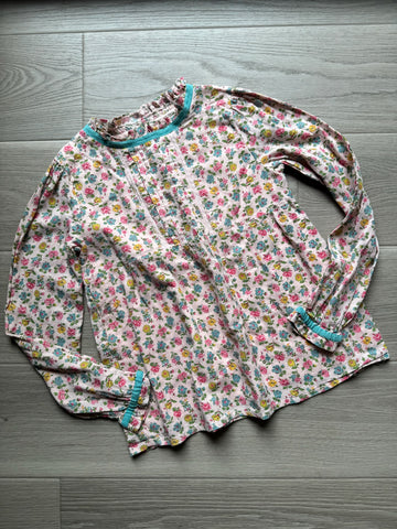 Mini Boden Floral Top — NEW