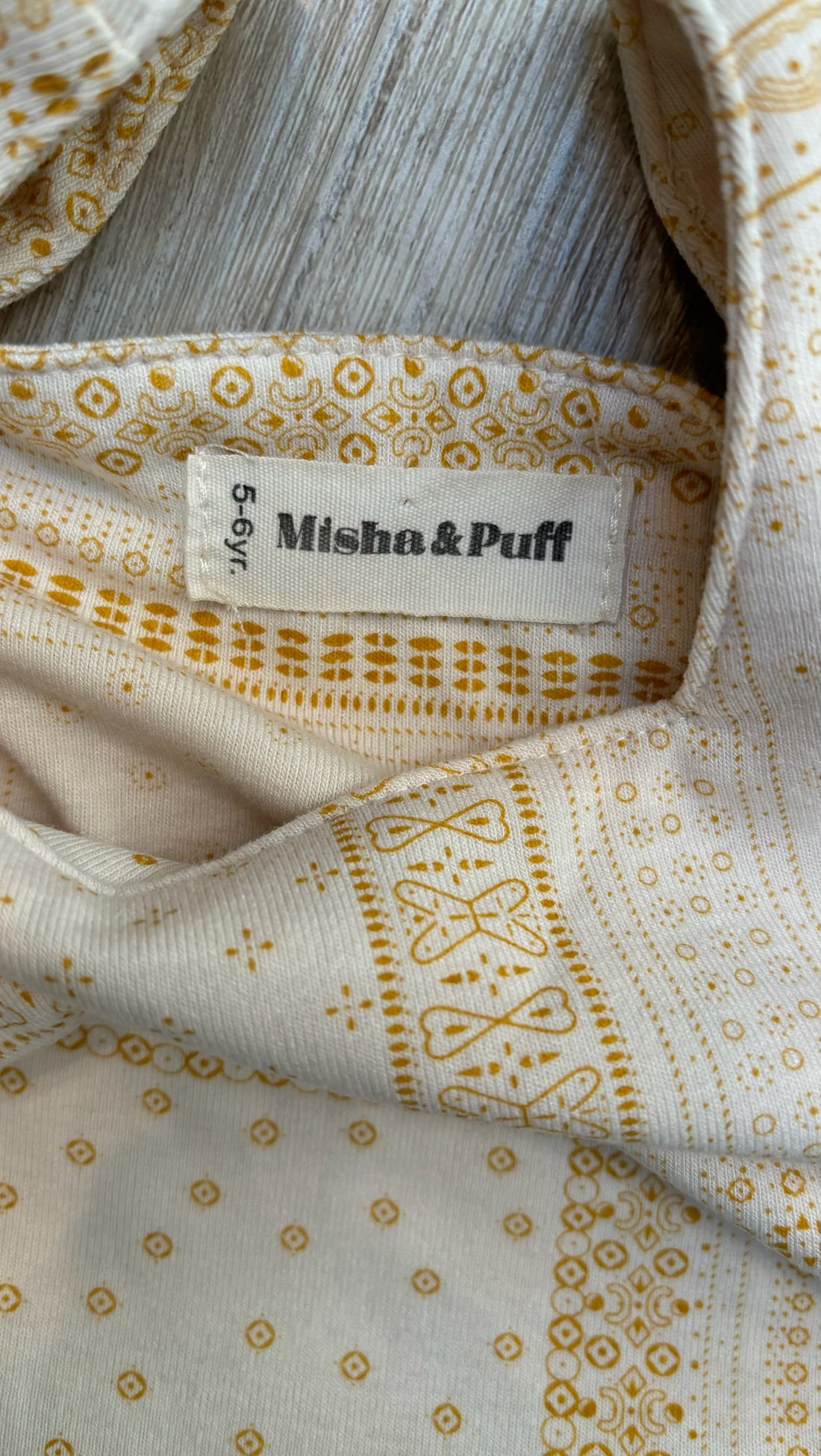 Misha & Puff Cream Dress
