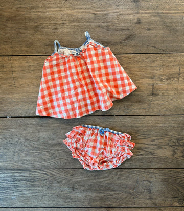 Baby Gap Plaid Set
