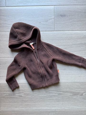 Goumi Knit Brown Jacket