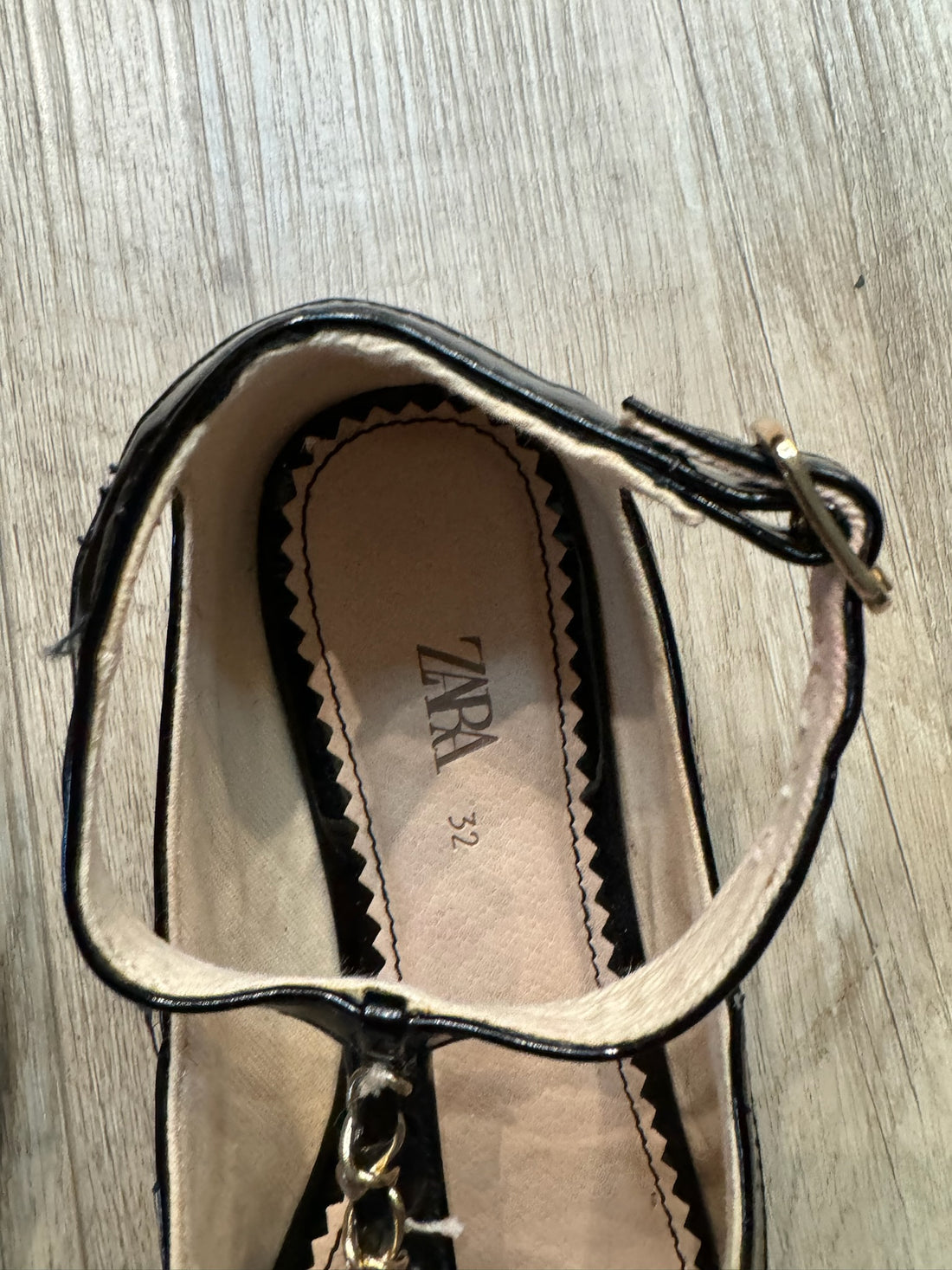 Zara Black Mary Janes