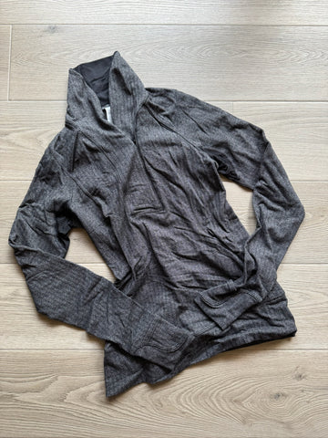 Lulu Grey Heathered Jacket