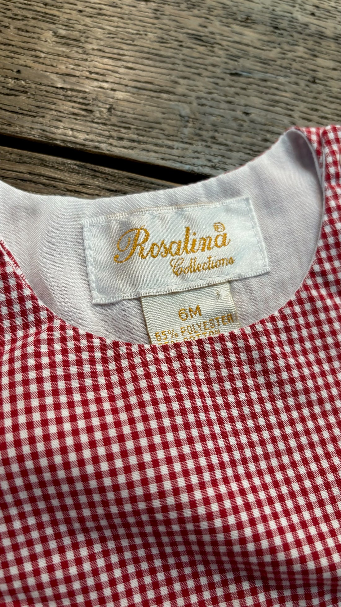 Rosalina Red Checkered Bubble