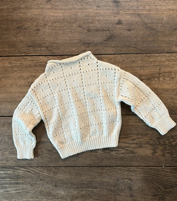 Misha & Puff White Sweater
