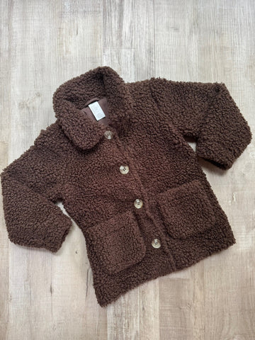 H&M Brown Sherpa Jacket