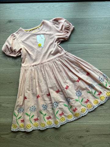 Mini Boden Embroidered Dress - NEW