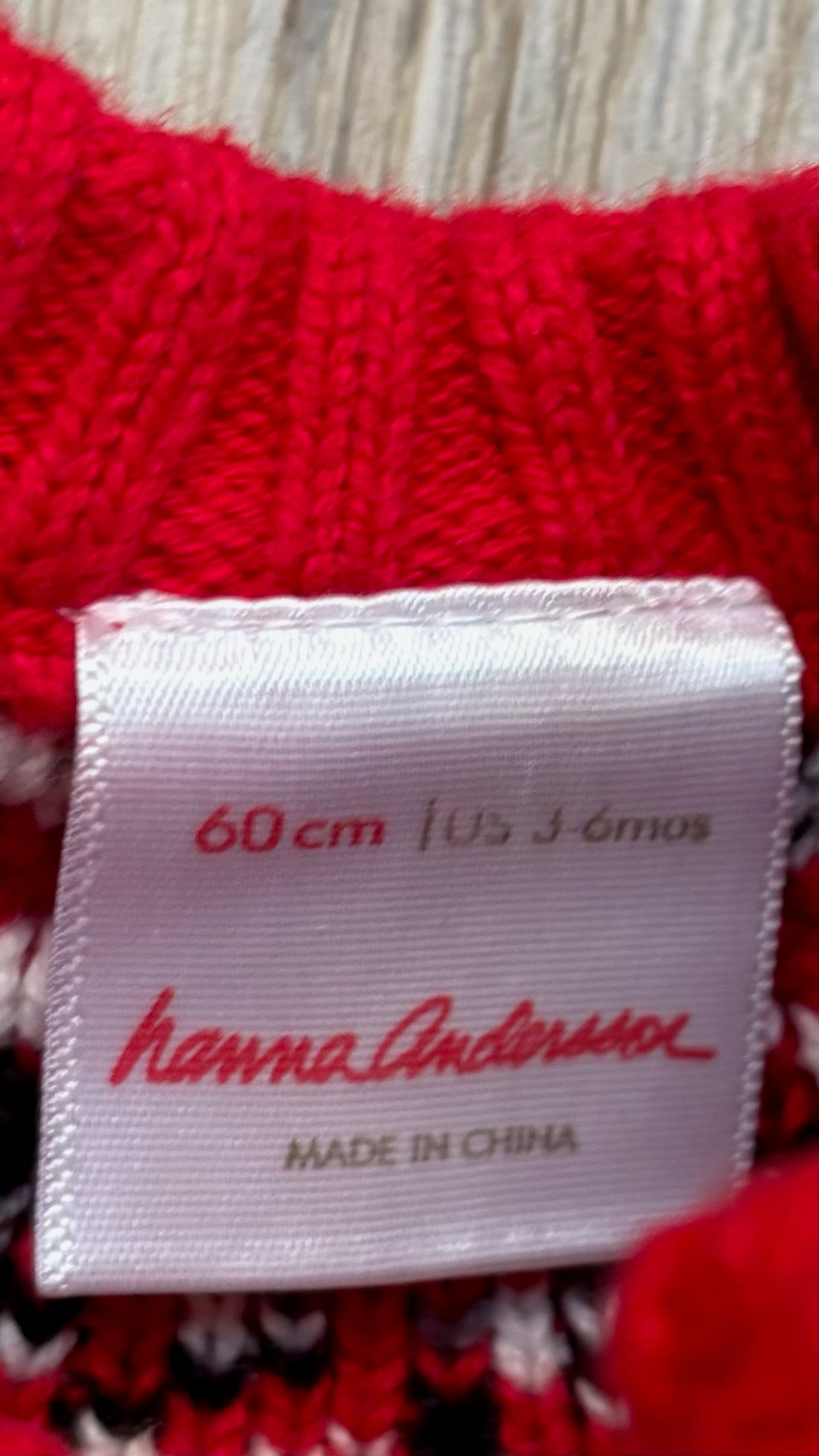 Hanna Andersson Red Sweater Dress