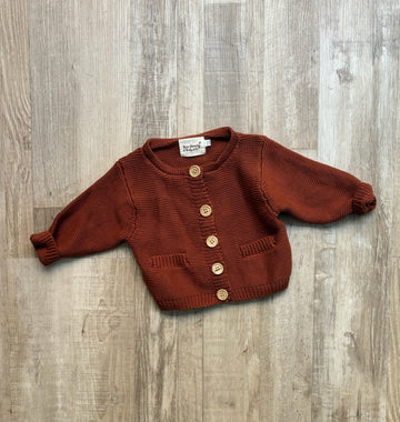 Bee Honey Rust Knit Cardigan