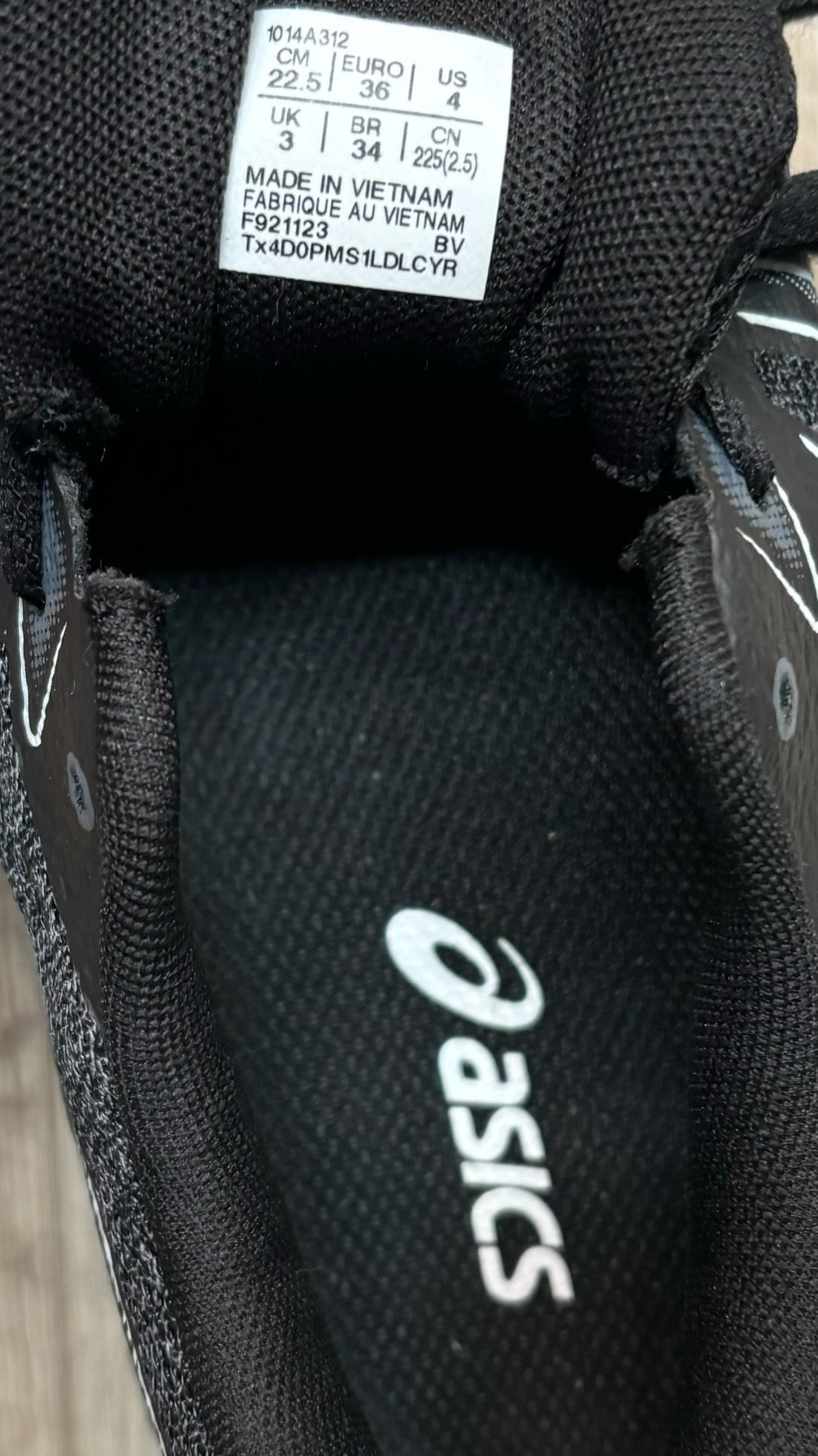 Asics Black Sneakers