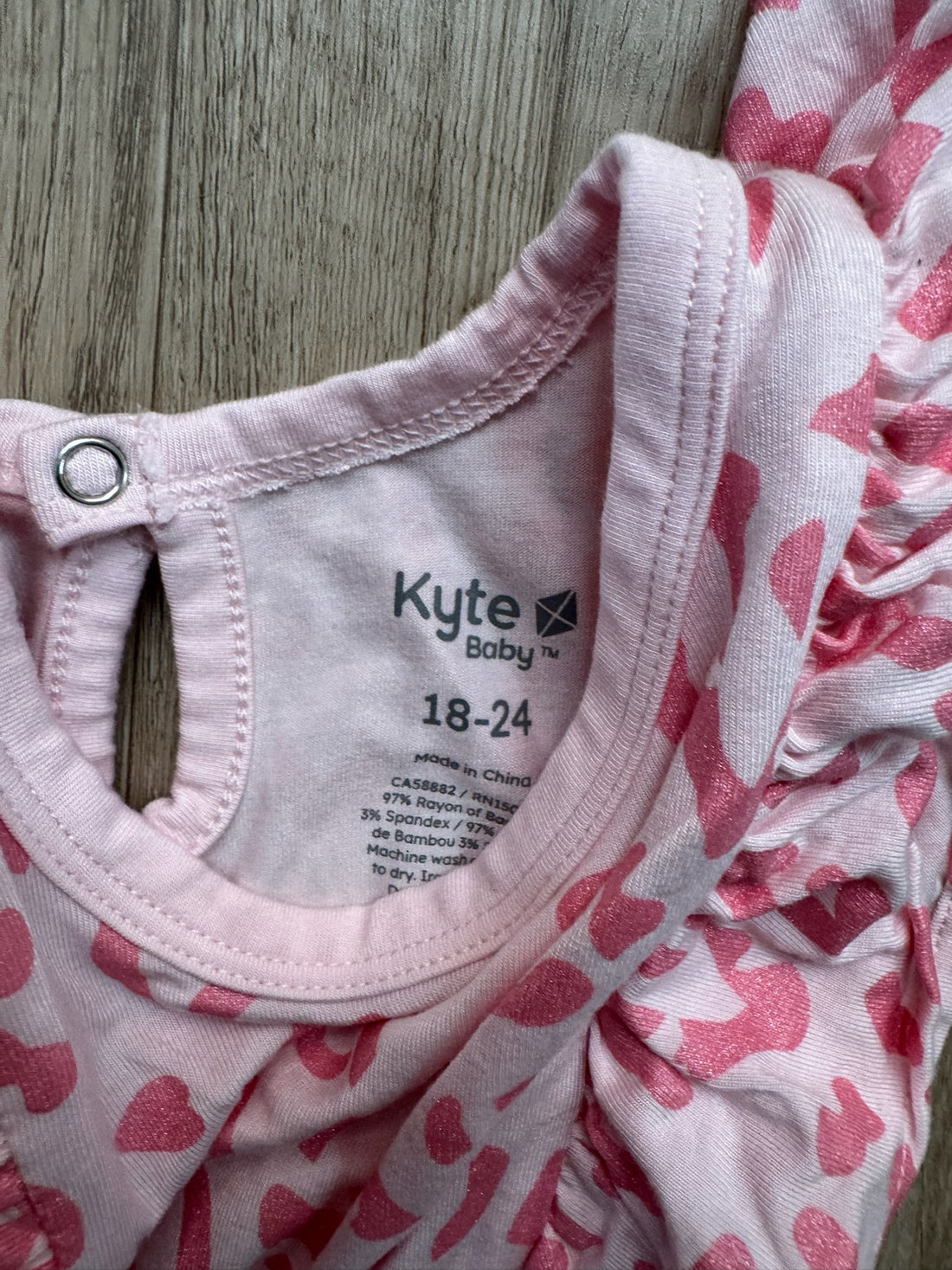 Kyte Pink Leopard Print Bubble
