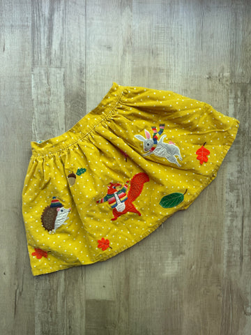 Mini Boden Forest Animal Skirt
