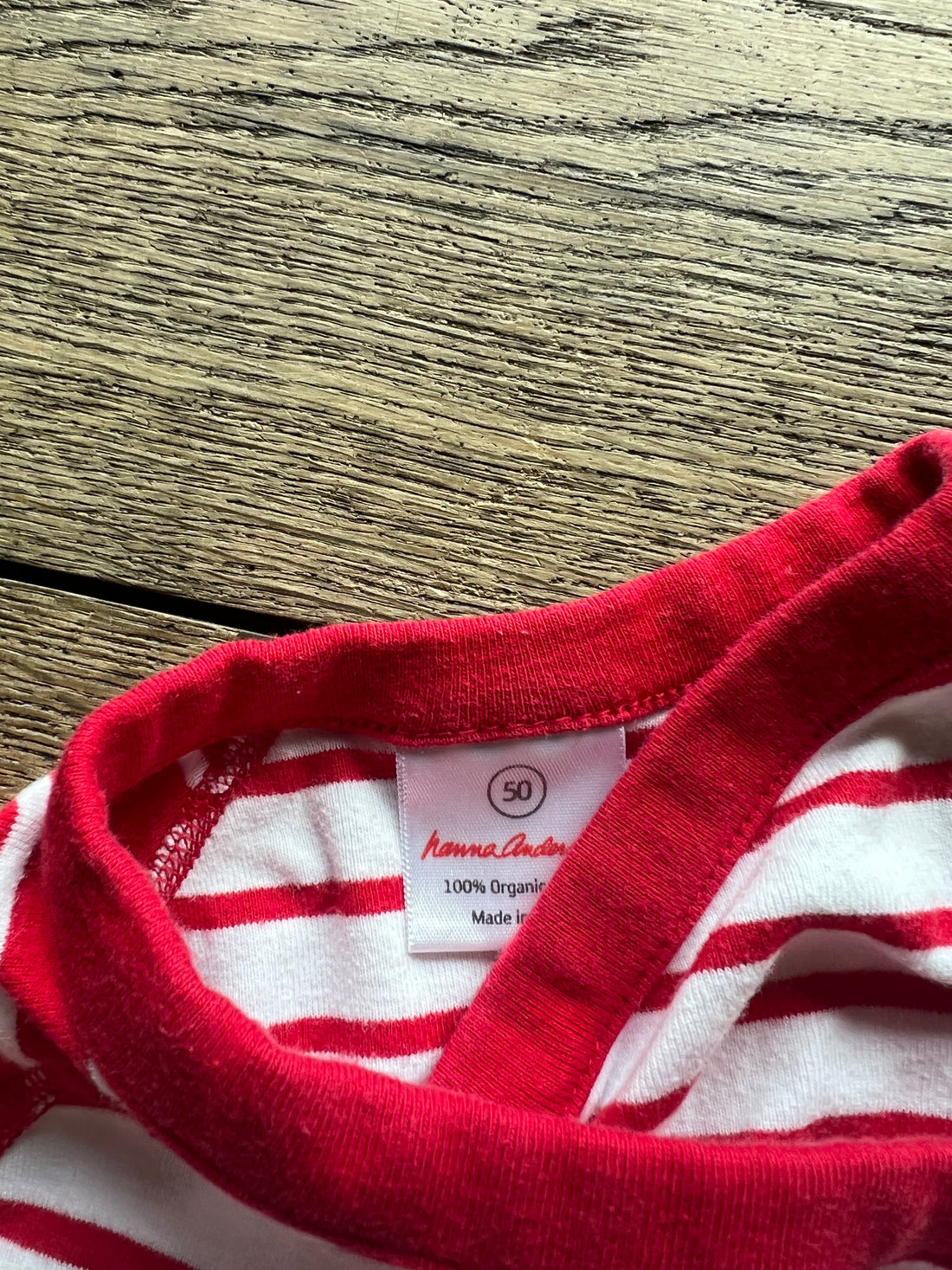 Hanna Andersson Red Onsie