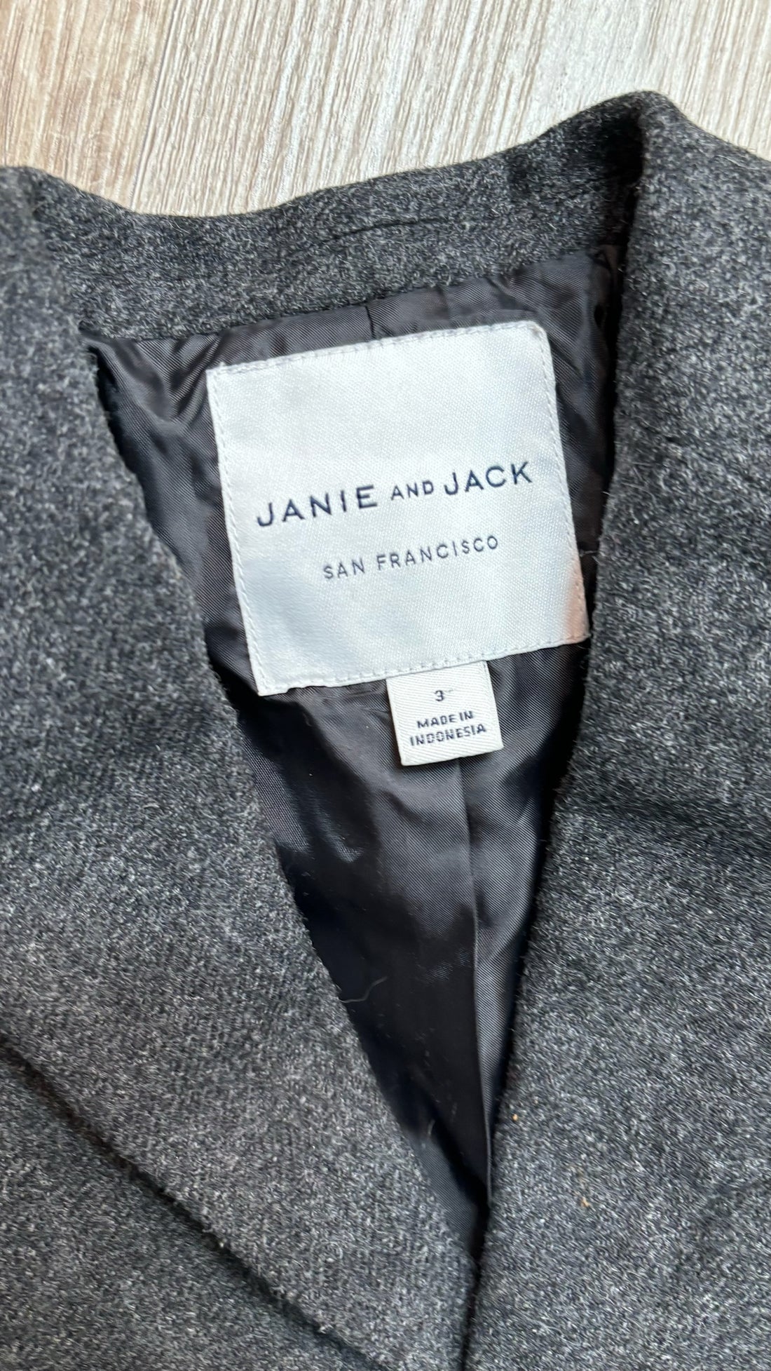 Janie & Jack Wool Blazer Set