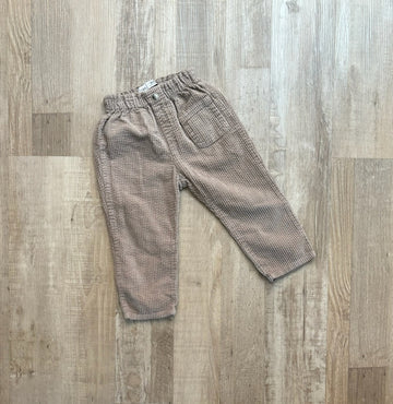 Zara Tan Cord Pants