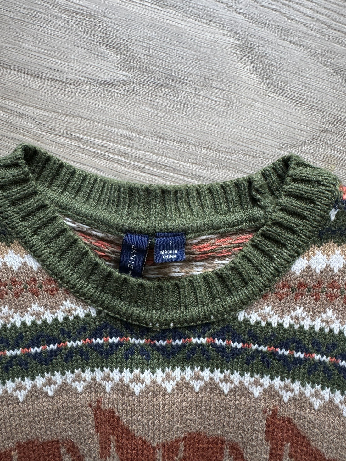 Janie & Jack Horse Sweater
