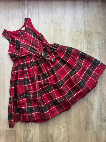 Janie & Jack Plaid Silk Dress