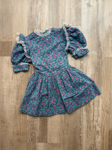 Vintage Floral Dress