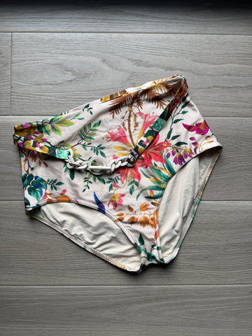 Zimmerman Floral High Waisted Swim Bottom