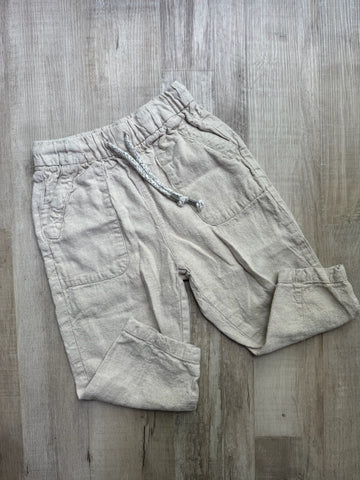 Reversed Linen Pants